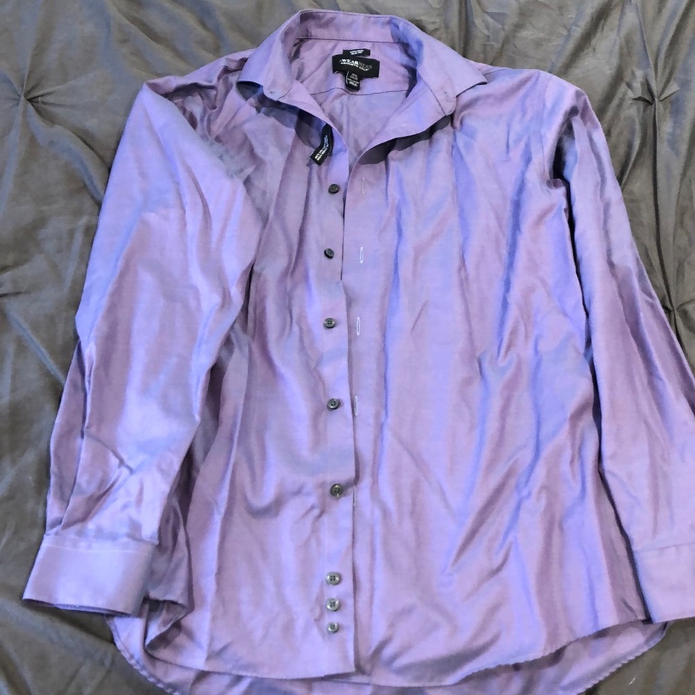 Kenneth Cole Men’s Purple Dress Shirt
